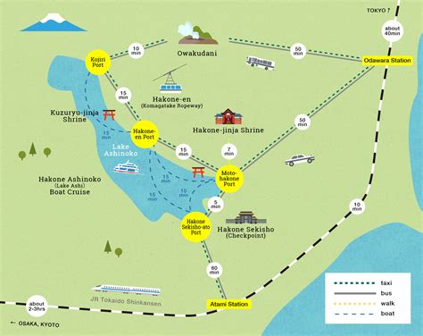 hakone-machi|hakone map tourist.